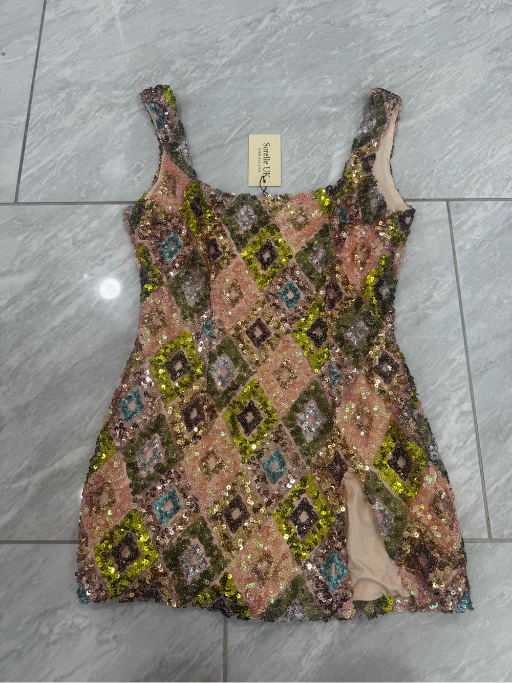 Sorelle UK dress sequence size small!! BRAND NEW WITH TAGS!